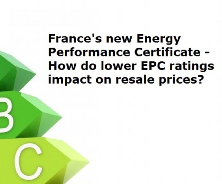 How does the new Energy Performance Certificate (EPC) impact on the sale of my French property?